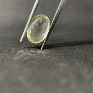 Natural Yellow Sapphire (Pukhraj) #22