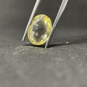 Natural Yellow Sapphire (Pukhraj) #23